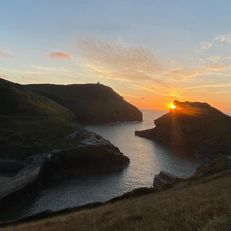 Polrunny Farm Seaberry Cottage With A Sea View And Log Burner Boscastle Ngoại thất bức ảnh