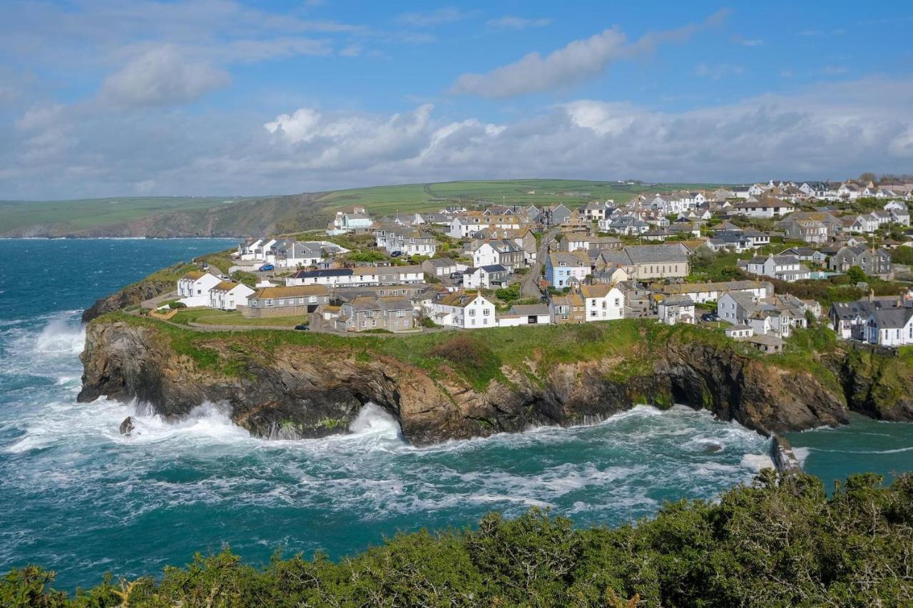 Polrunny Farm Seaberry Cottage With A Sea View And Log Burner Boscastle Ngoại thất bức ảnh