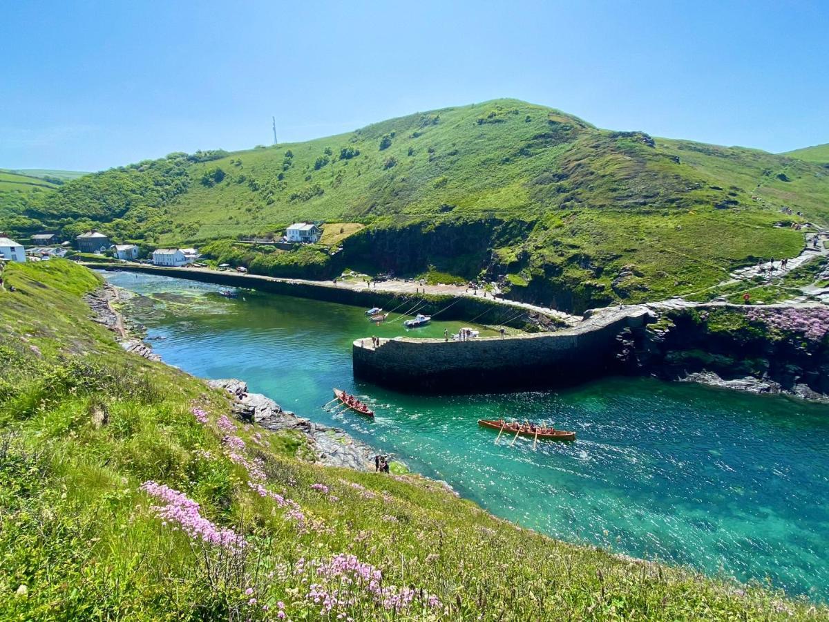 Polrunny Farm Seaberry Cottage With A Sea View And Log Burner Boscastle Ngoại thất bức ảnh